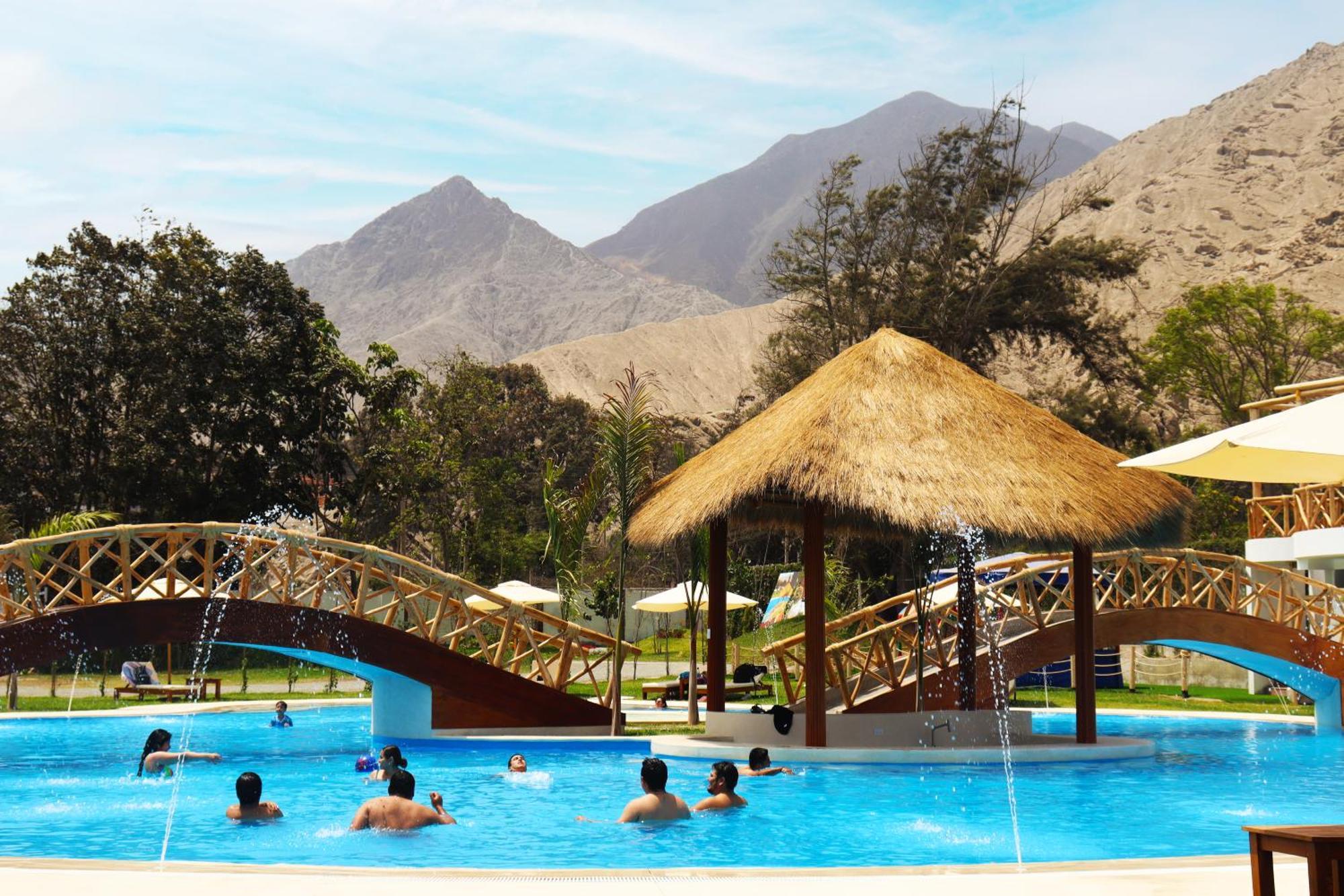 Los Andes - Restaurant & Bungalows Cieneguilla Luaran gambar